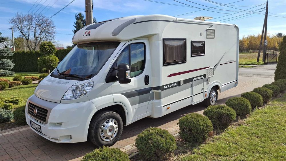 Kamper FIAT DUCATO 2.3 ADRIA 5-os ALDE 53tys Zimowy SuperStan Jak Nowy
