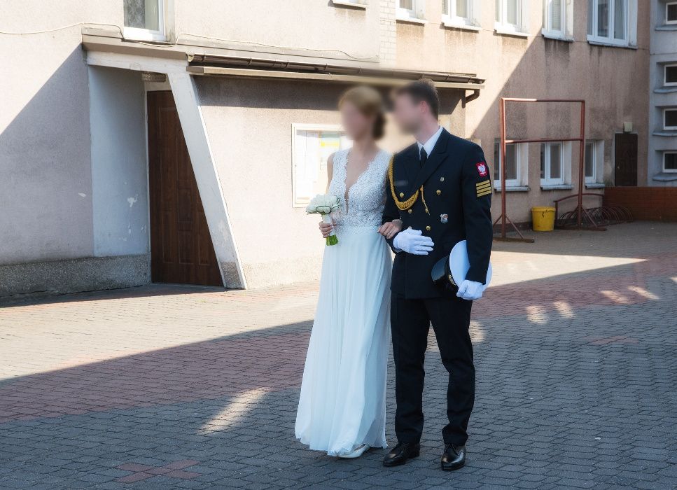 Suknia ślubna marki famosa / madonna, jak nowa