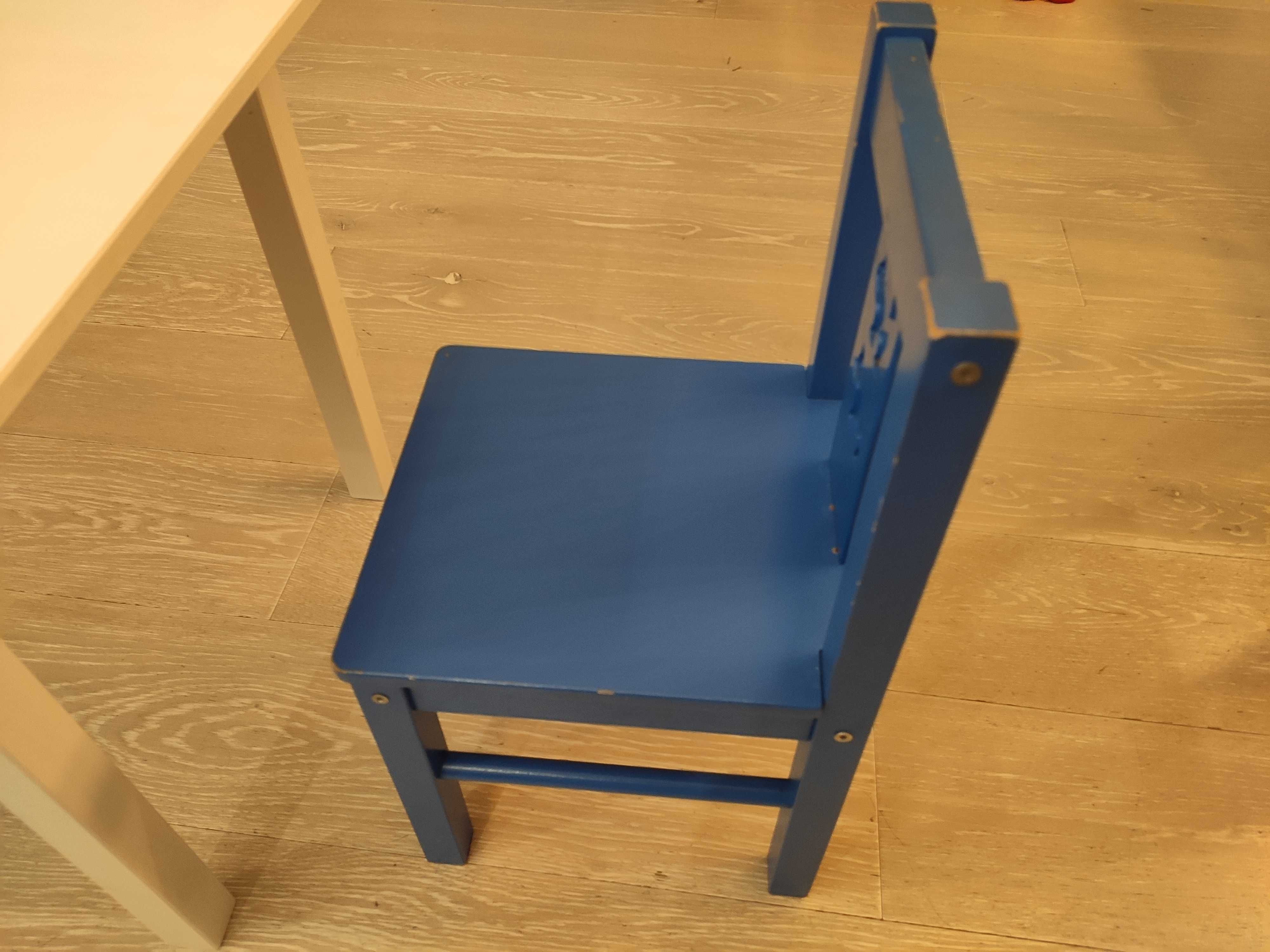 Stolik dziecięcy + krzesełko, stolik biały SUNDVIK Ikea