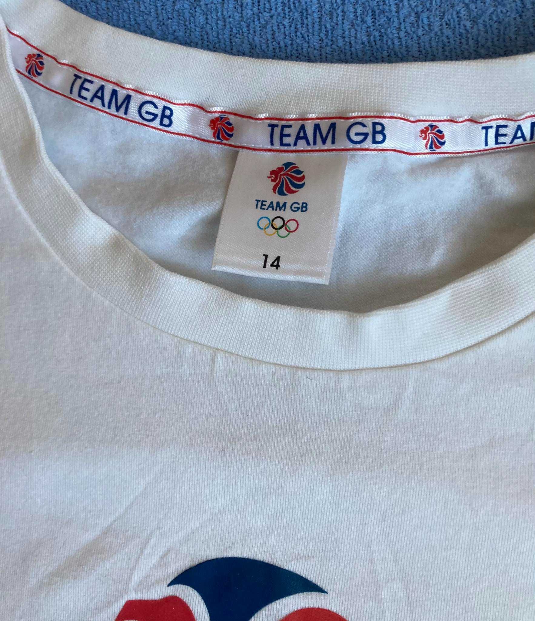 Koszulka Team GB Adidas Roz. 14
