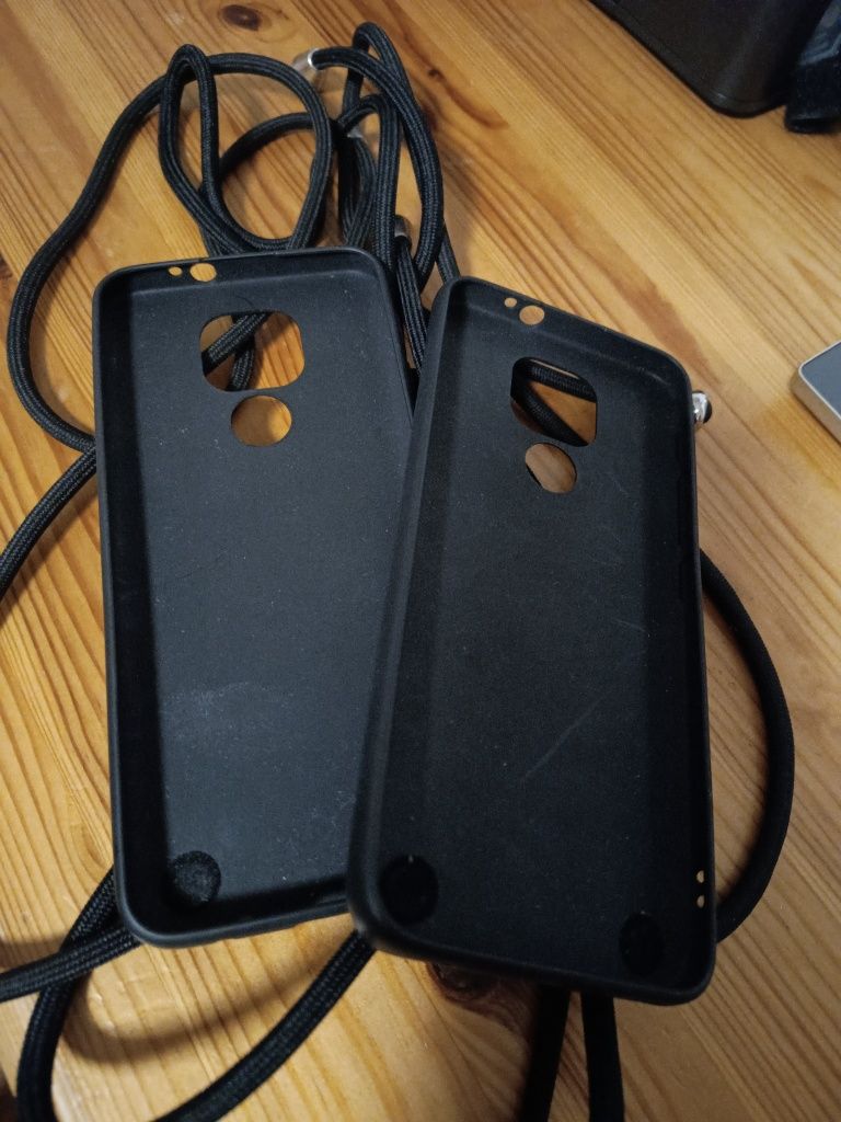 Case z regulowanym sznurkiem do Motorola Moto e7 plus