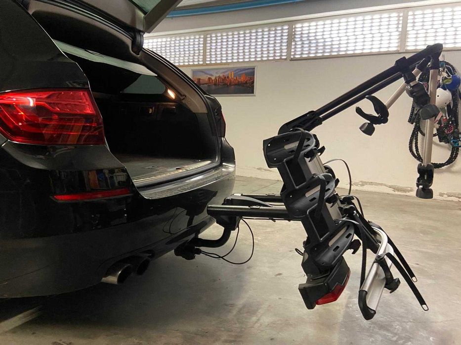 Suporte 4 bicicletas bola de reboque Thule VeloCompact 926 Excelente