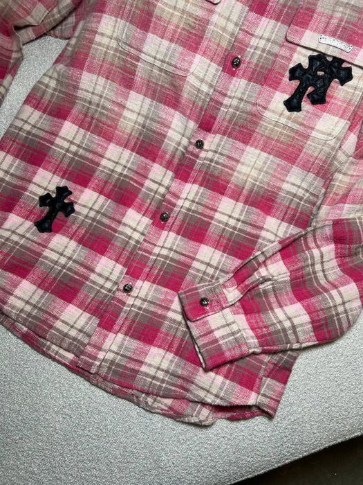 Ексклюзив! Розпродаж! Рубашка Chrome Hearts! Розмір: М-L