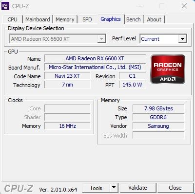 Desktop Ryzen 5600 + RX 6600 XT