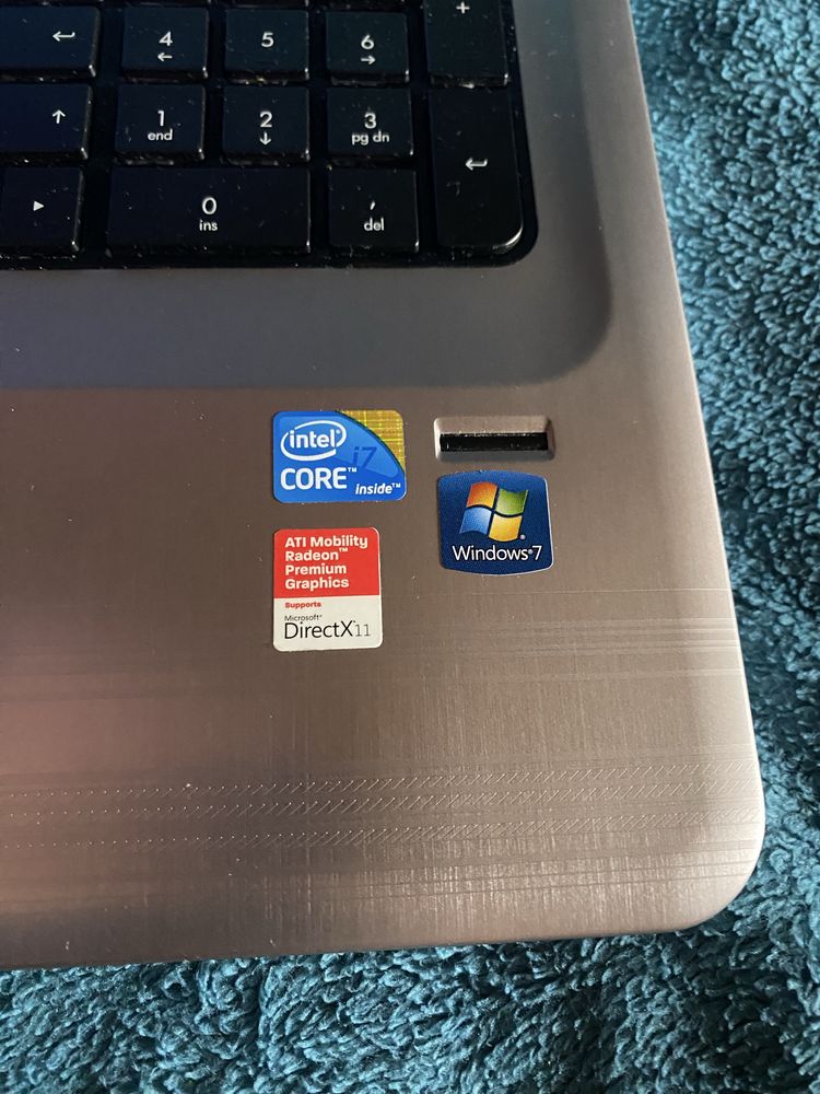 Игровой ноут HP Intel Pavilion core i7/озу 8/ИДЕАЛ! Экран 17,3»