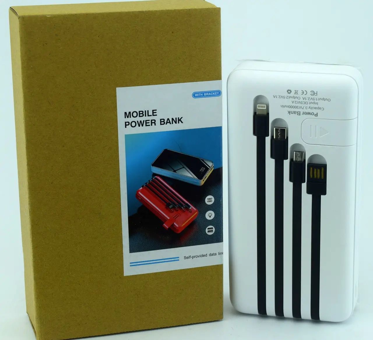 Power Bank портативна зарядка 30000mah