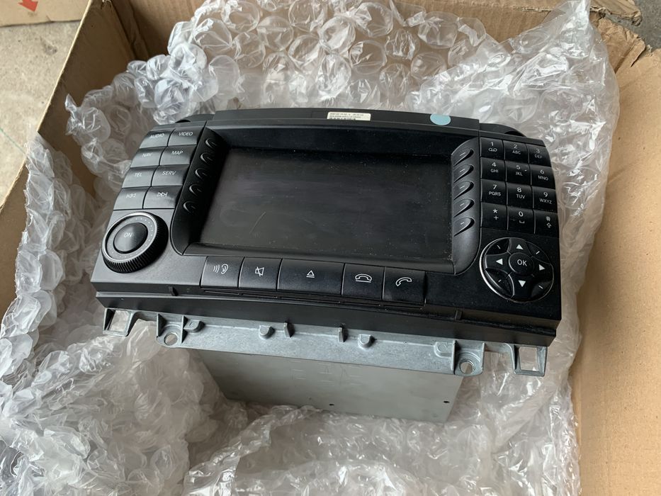 Магнитола mersedes w220 рестайлінг