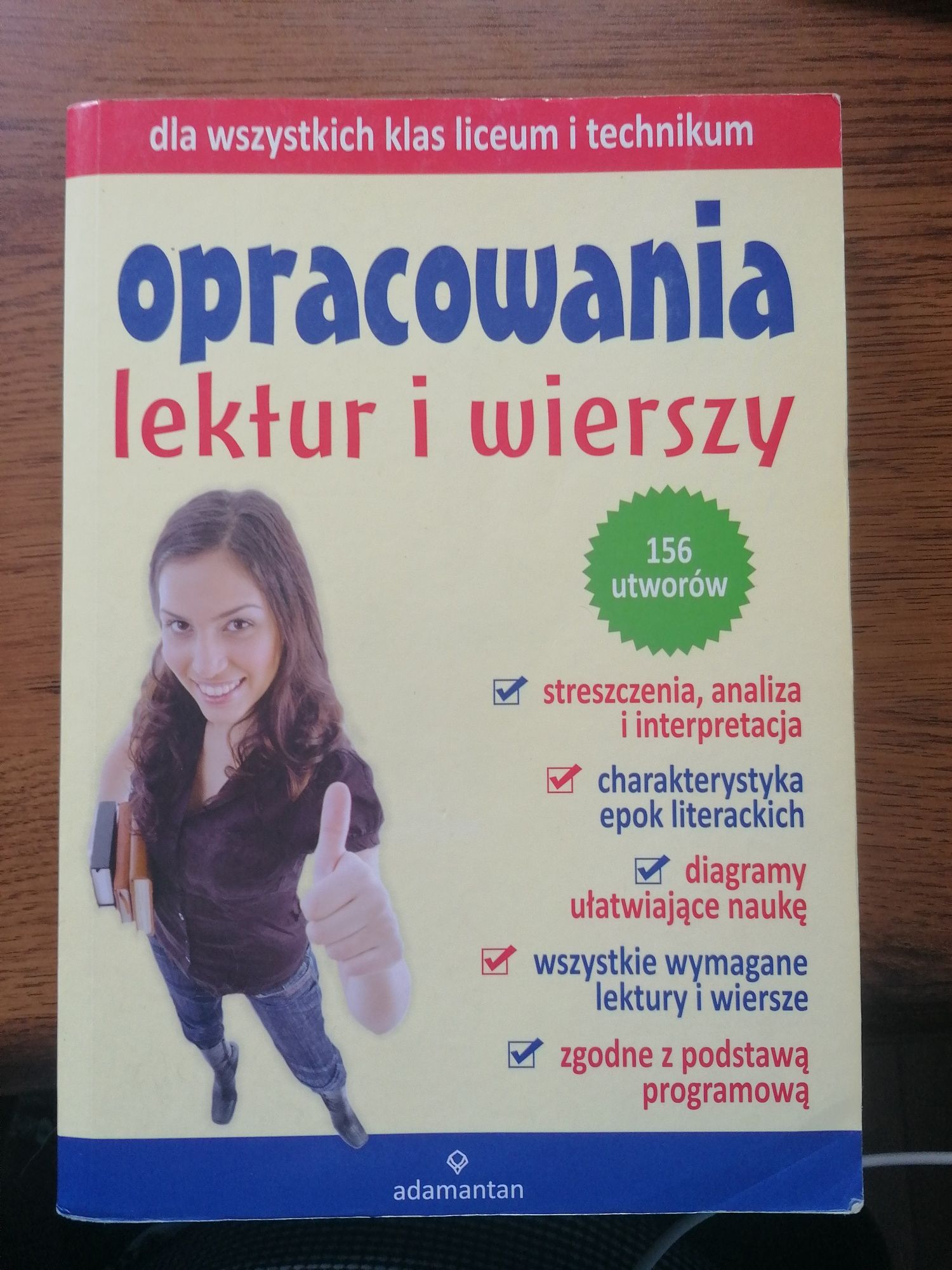 Opracowania lektur i wierszy