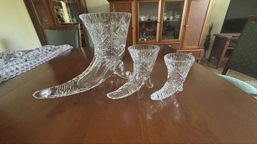 Wazon  krysztalowy Róg Obfitosci