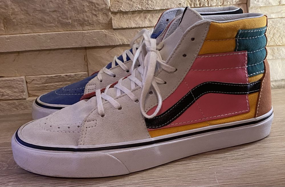 Sneakersy Vans Sk8-Hi  (Patchwork) Multicolor r.42