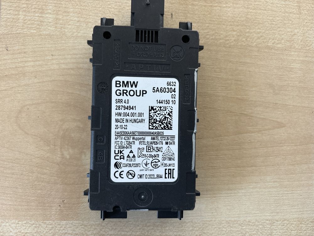 BMW 2 U06 X2 U10 X1 U11 radar asystent zmiany pasa ruchu 5A60304