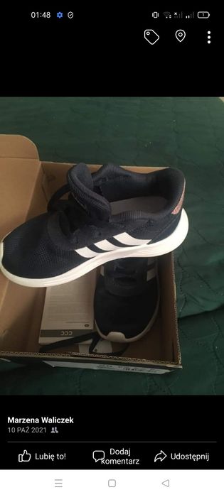 Buty dziecięce firmy adidas