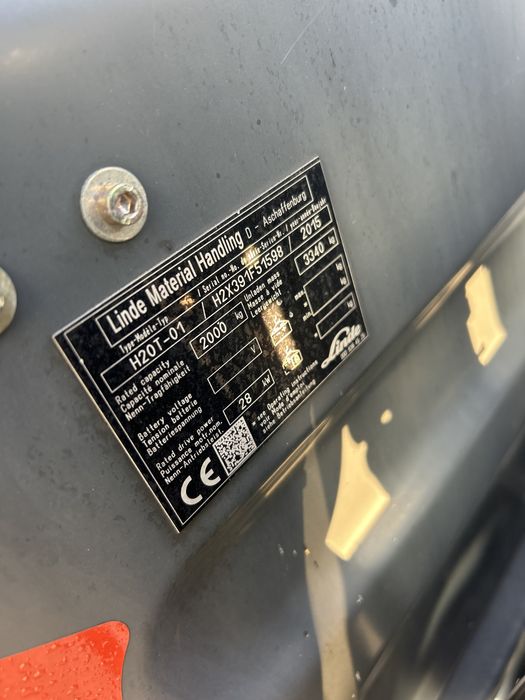 Wózek widłowy Linde h20 T evo