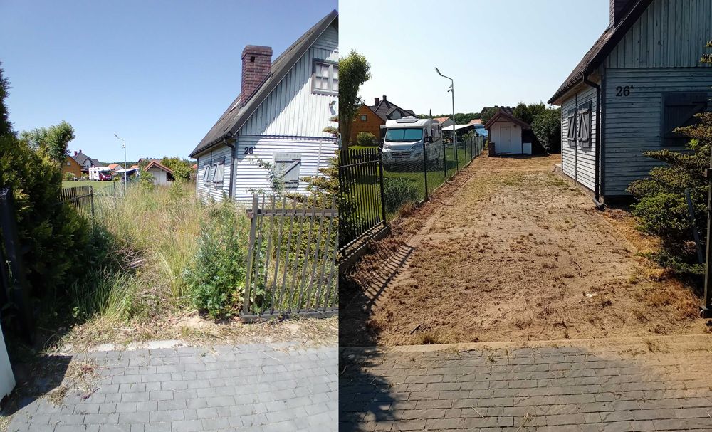 Wynajem usługi rozdrabniacz rozdrabnianie rębak mielenie gałęzi zrębki