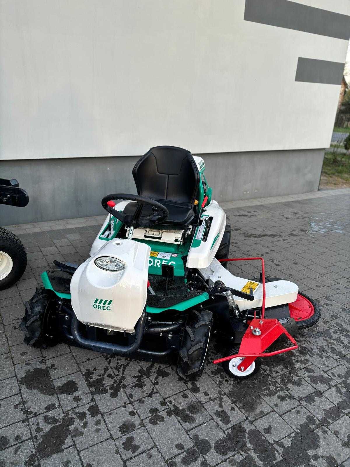 Kosiarka, traktorek, karczownica OREC RMK 151 z bocznym kosiskiem
