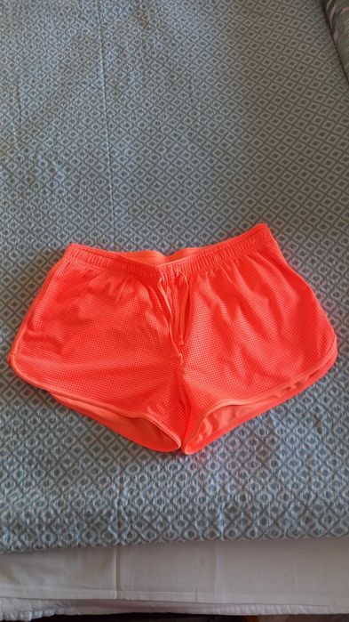 Spodenki krótkie h&m pomarańczowe