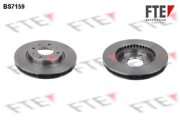 FTE BS7159 Tarcza hamulcowa Kia CERATO I przód 2x komplet