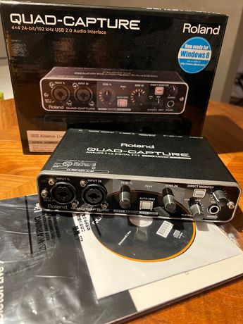 ROLAND QUAD CAPTURE Audio interface 4in/ 4out