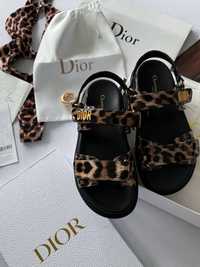 D10R Sandals PREMIUM“Leopard Black”