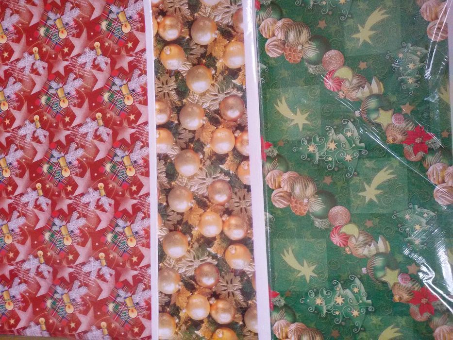 Бумага для упаковки подарков. Подарочкая бумага.. Только новогодняя. Р