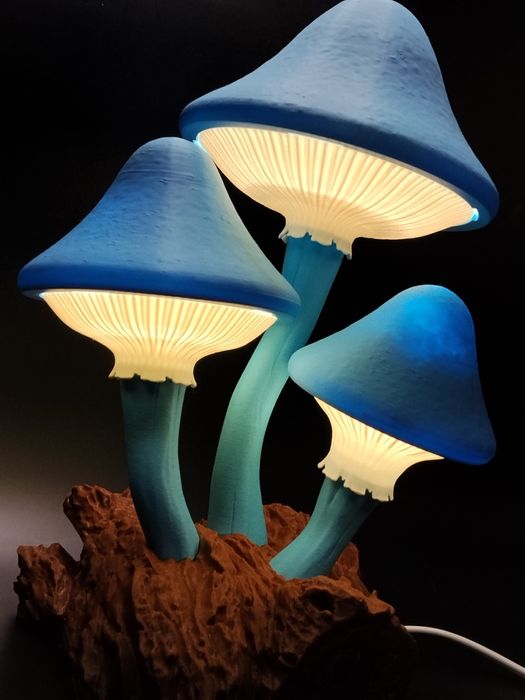 Lampa stołowa "grzybki"