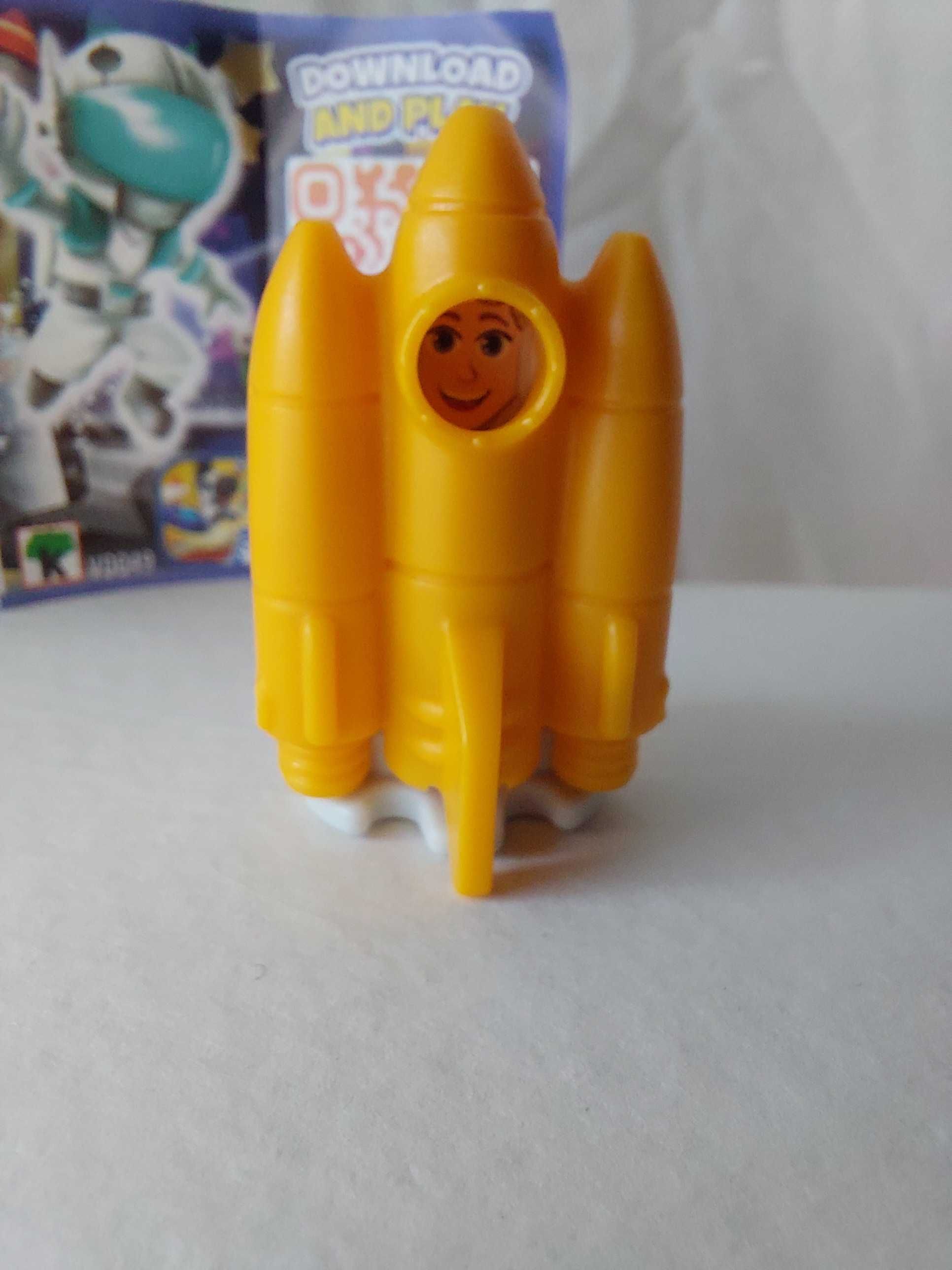 Figurka Astronauta Kosmonauta Rakieta Kinder Niespodzianka VD049 Gwiaz