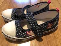 Buty rzepy rozmiar 32 wkładka 21 cm biała podeszwa