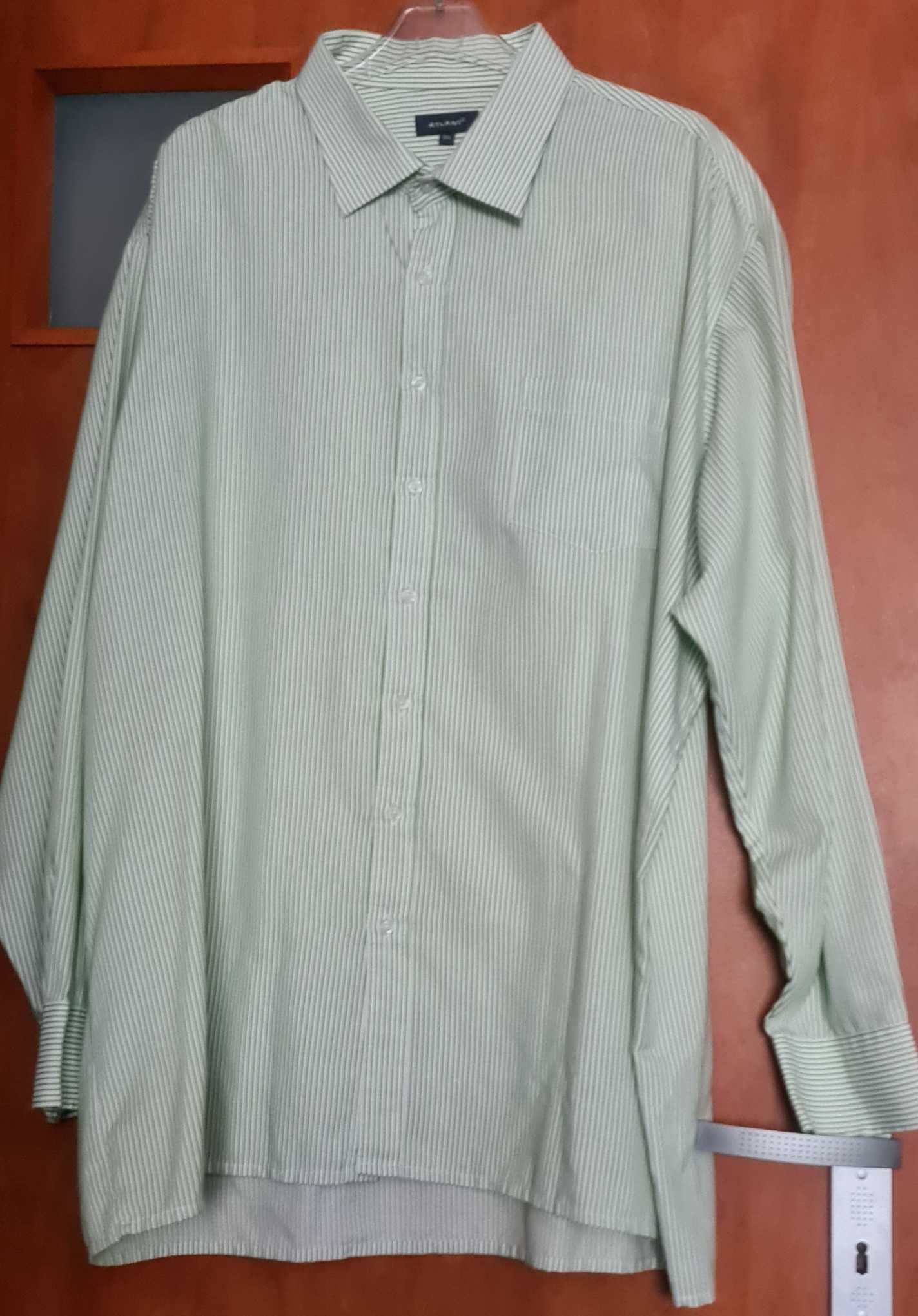 Atlant koszula męska w paseczki  roz 3XL/4XL