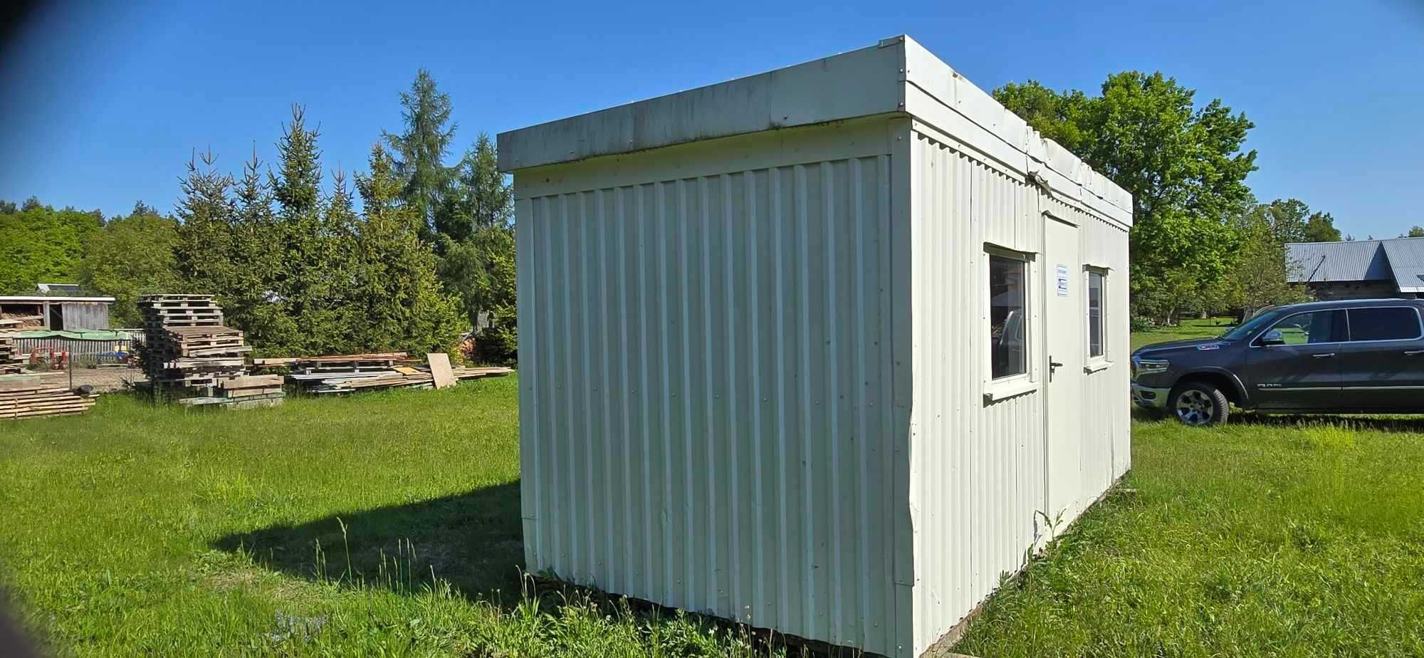 Kontener socjalny, ocieplony