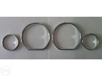 Aros quadrante cromados para BMW E36