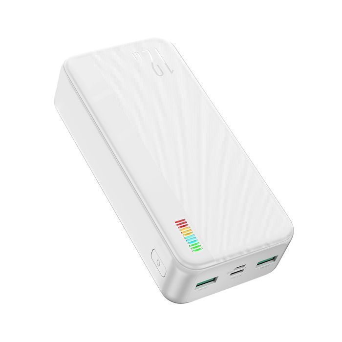 Joyroom powerbank 30000mAh Dazzling Series 12W biały (JR-T018)