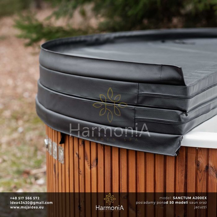 jacuzzi, balia, AKRYLOWE, hydromasaż, aero, piec 35kw, LED, transport