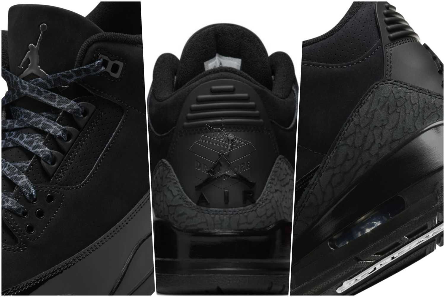 Nike AIR JORDAN 3 Black Cat / CT8532–001