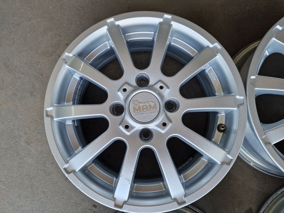 Alufelgi MAM 4x108 14 cali Ford Fiesta Peugeot Citroen C3 C4 NR.130