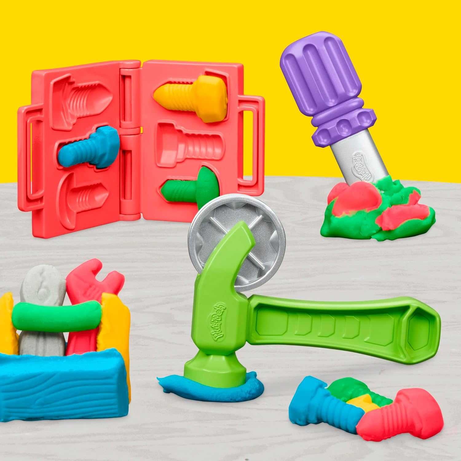 ОРИГИНАЛ! Набір Play-Doh Верстак для штампування та розпилювання