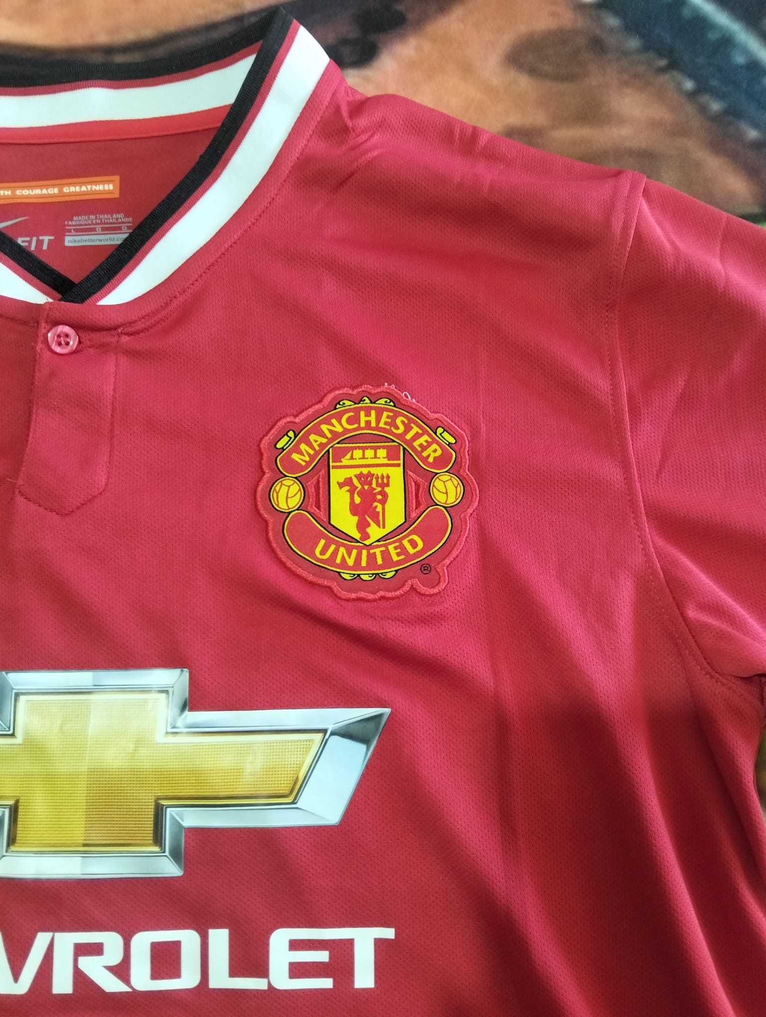 camisola nike Manchester United Di Maria 7 tamanho L