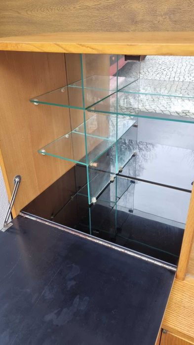Kredens Jitona komoda Design PRL L 60 Czechosłowacja komoda Highboard