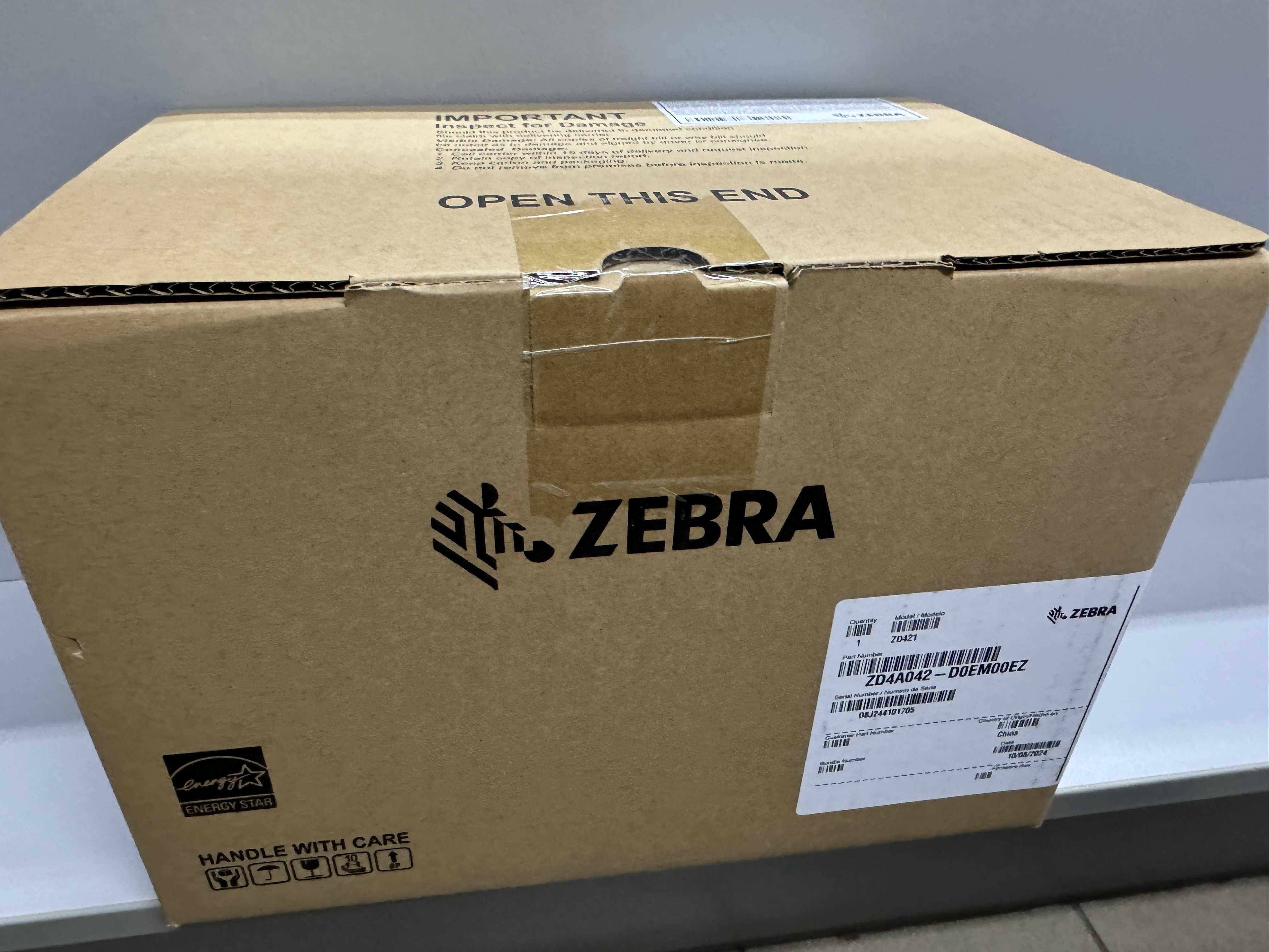 Принтер етикеток Zebra ZD421 (ZD4A042-30EM00EZ) Новый!