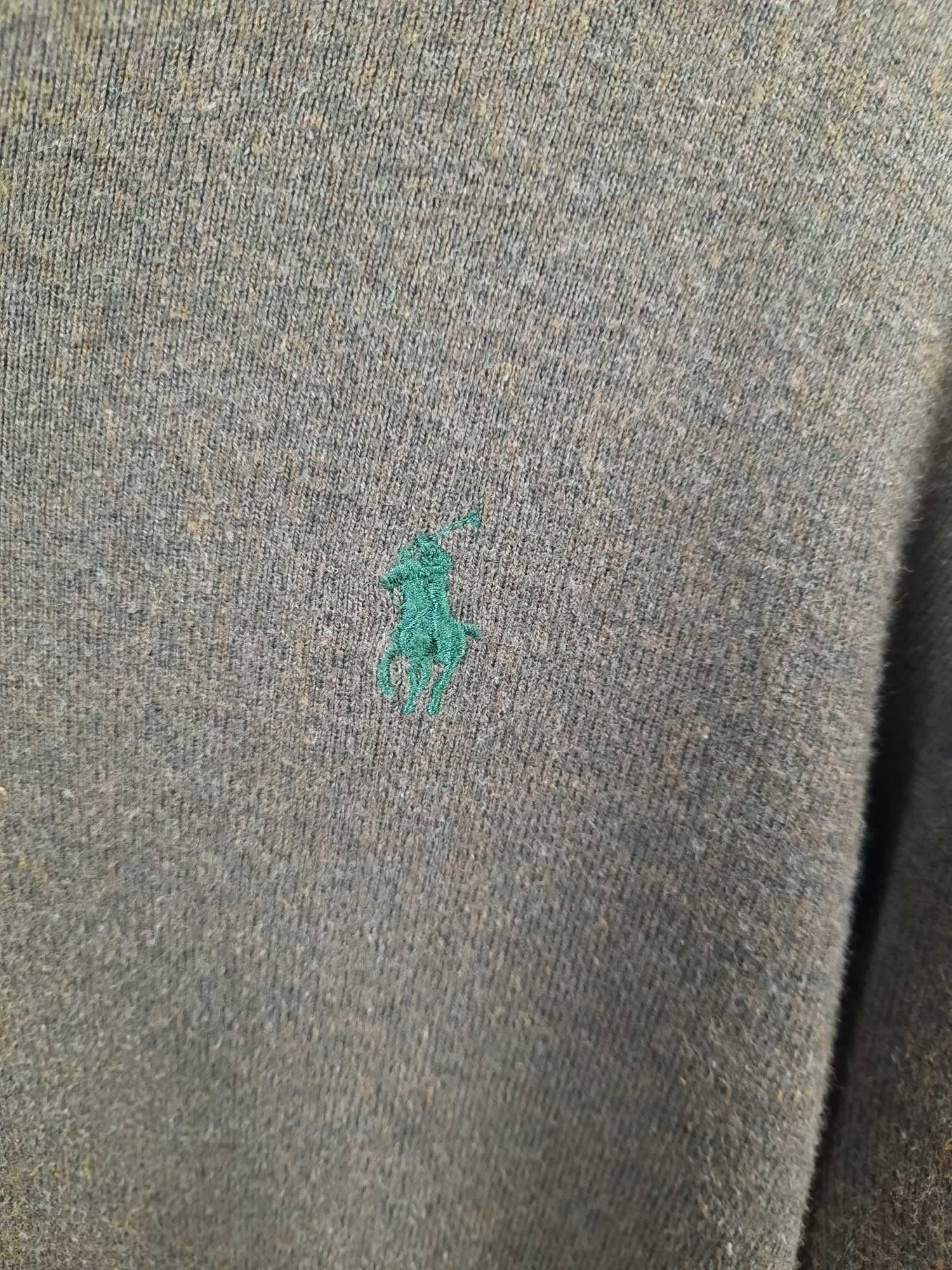 Sweter Polo Ralph Lauren Pima cotton M brązowy