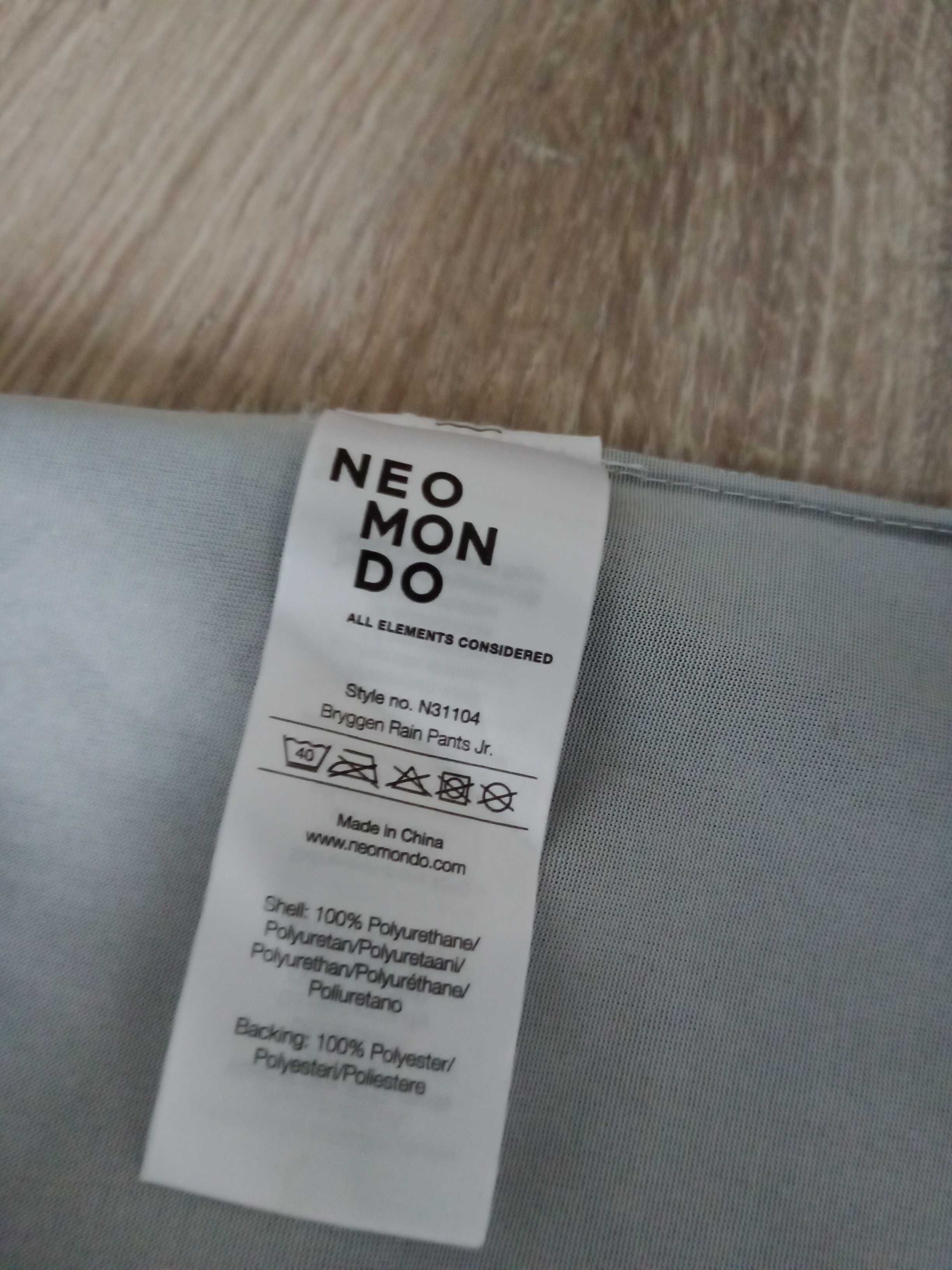 Spodnie gumowane przeciwdeszczowe Neo Mon Do rozmiar 152
