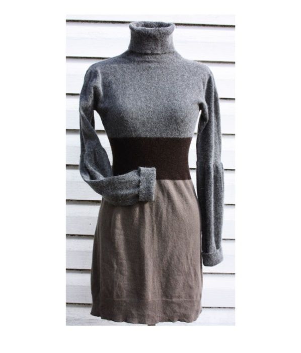 Sukienka z golfem Mango