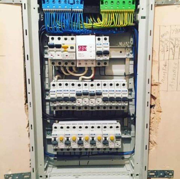 Електрик Послуги Електрика Електромонтаж електро-монтаж ремонт проводк