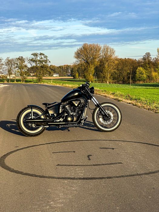Honda Shadow VT600 Bobber Czarna Satyna