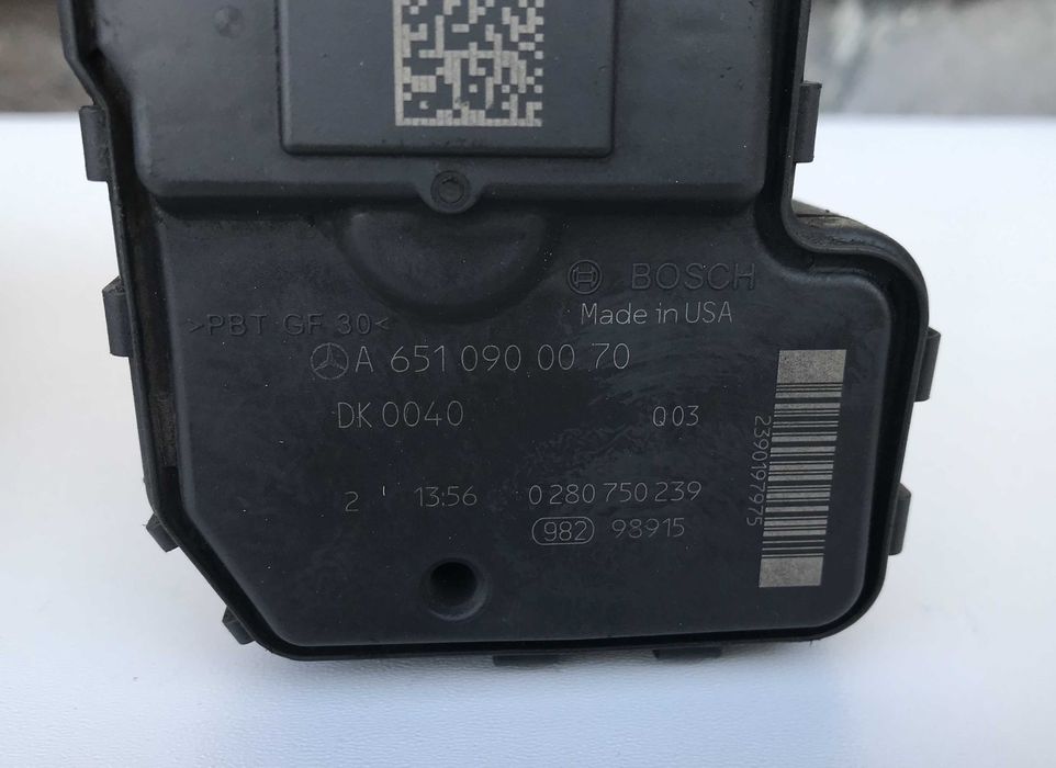 Дросельна заслонка Mercedes X156. C253. X253. W166. X204 - 2.2CDI