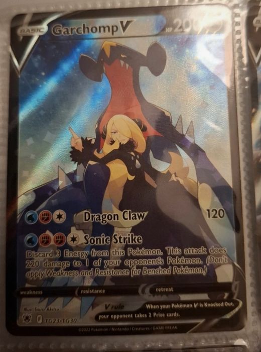 karta Pokémon Garchomp V - TG23/TG30