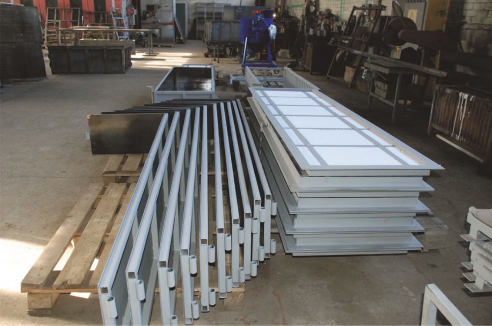 Линия для производства газобитоных блоков все в сборе