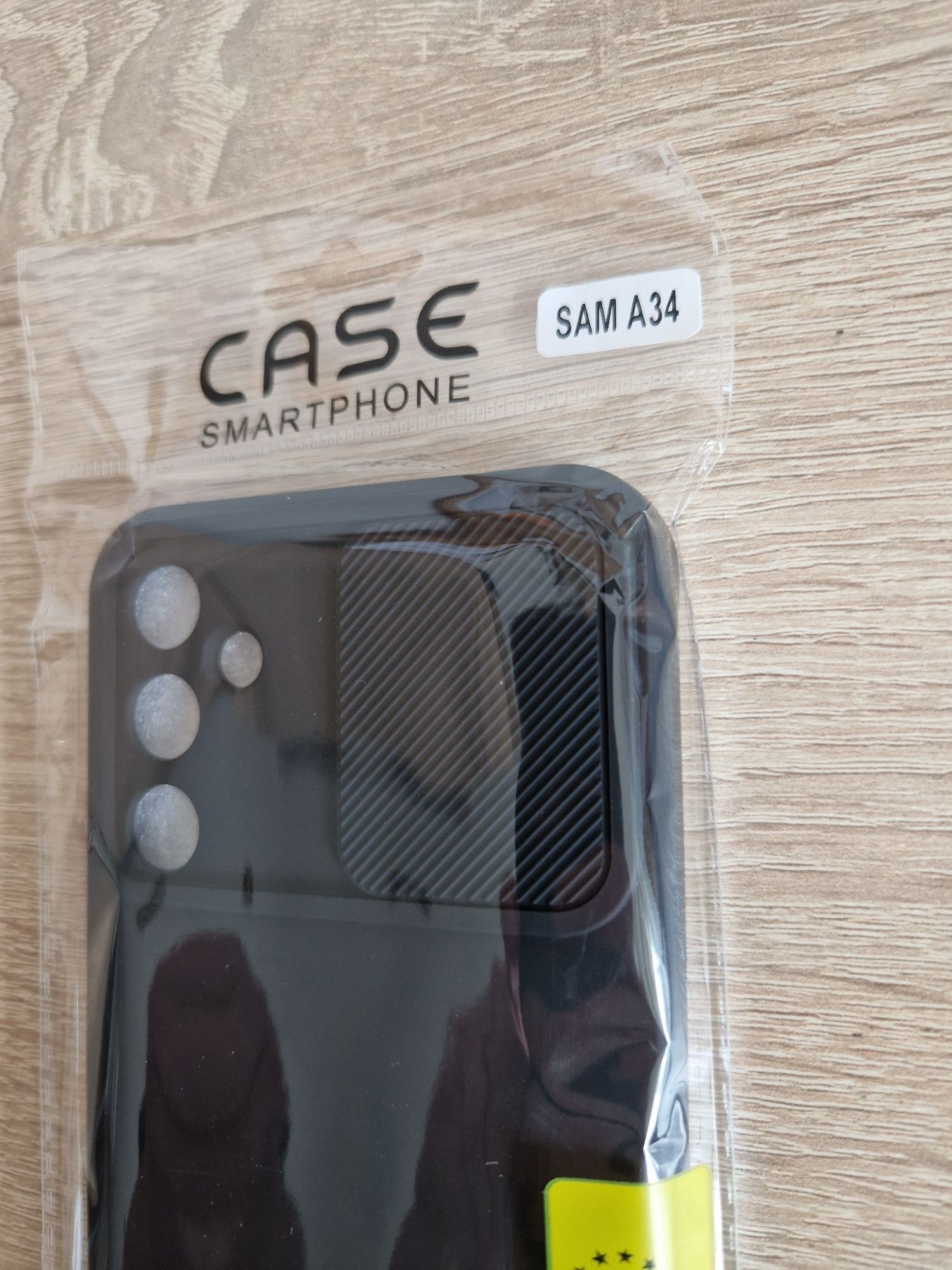 Etui Camshield Soft do Samsung Galaxy A34 5G Czarny