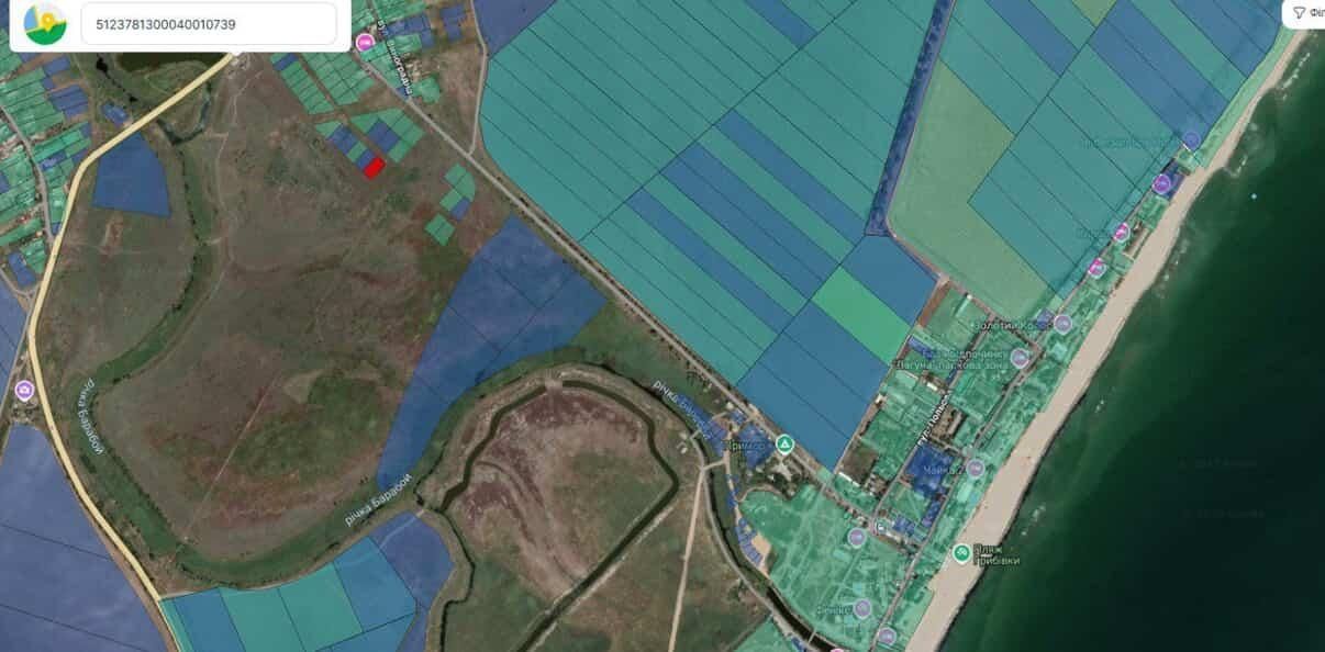 Продам земельну ділянку біля моря, Грибівка
