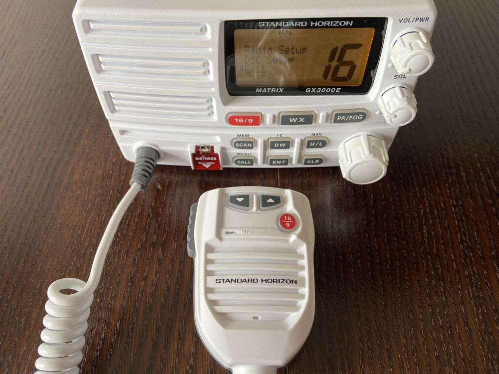 Radiotelefon Morski VHF DSC Standard Horizon GX3000E Matrix