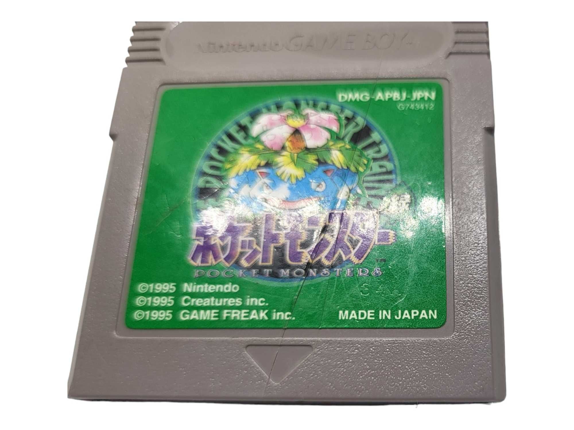 Pokemon Green Game Boy Gameboy Classic